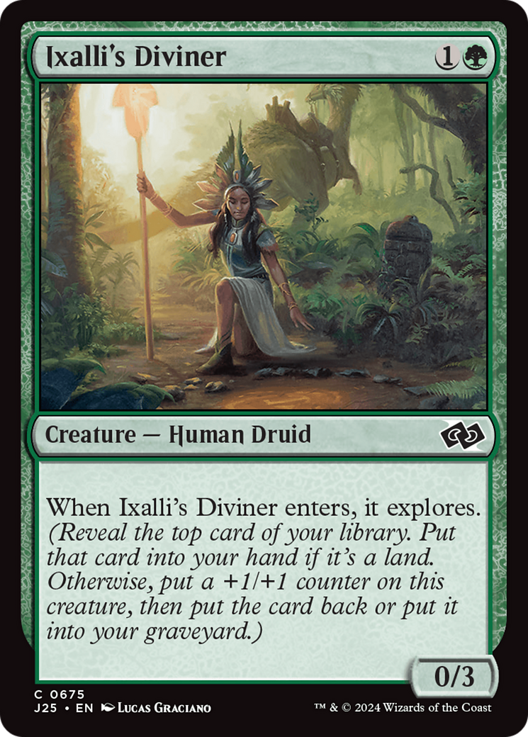 Ixalli's Diviner [Foundations Jumpstart] | Tables and Towers