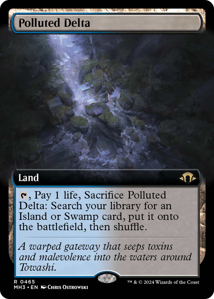 Polluted Delta (Extended Art) [Modern Horizons 3] | Tables and Towers