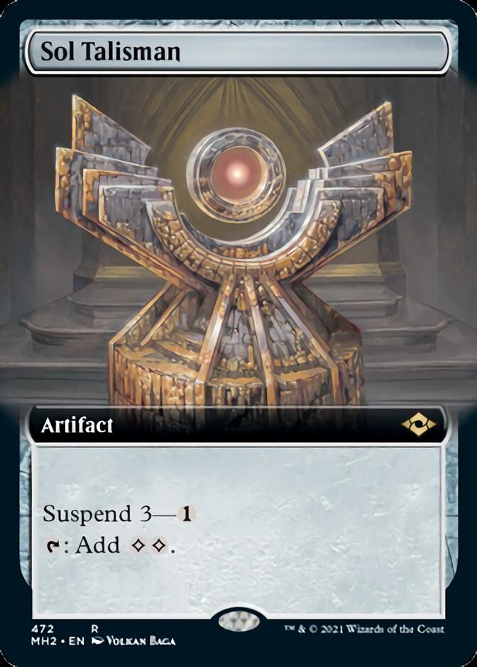 Sol Talisman (Extended Art) [Modern Horizons 2] | Tables and Towers