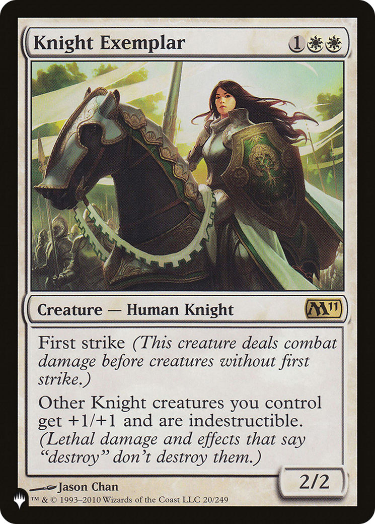 Knight Exemplar (Magic 2011) [The List] | Tables and Towers