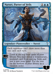 Narset, Parter of Veils (White Border) [Mystery Booster 2] | Tables and Towers