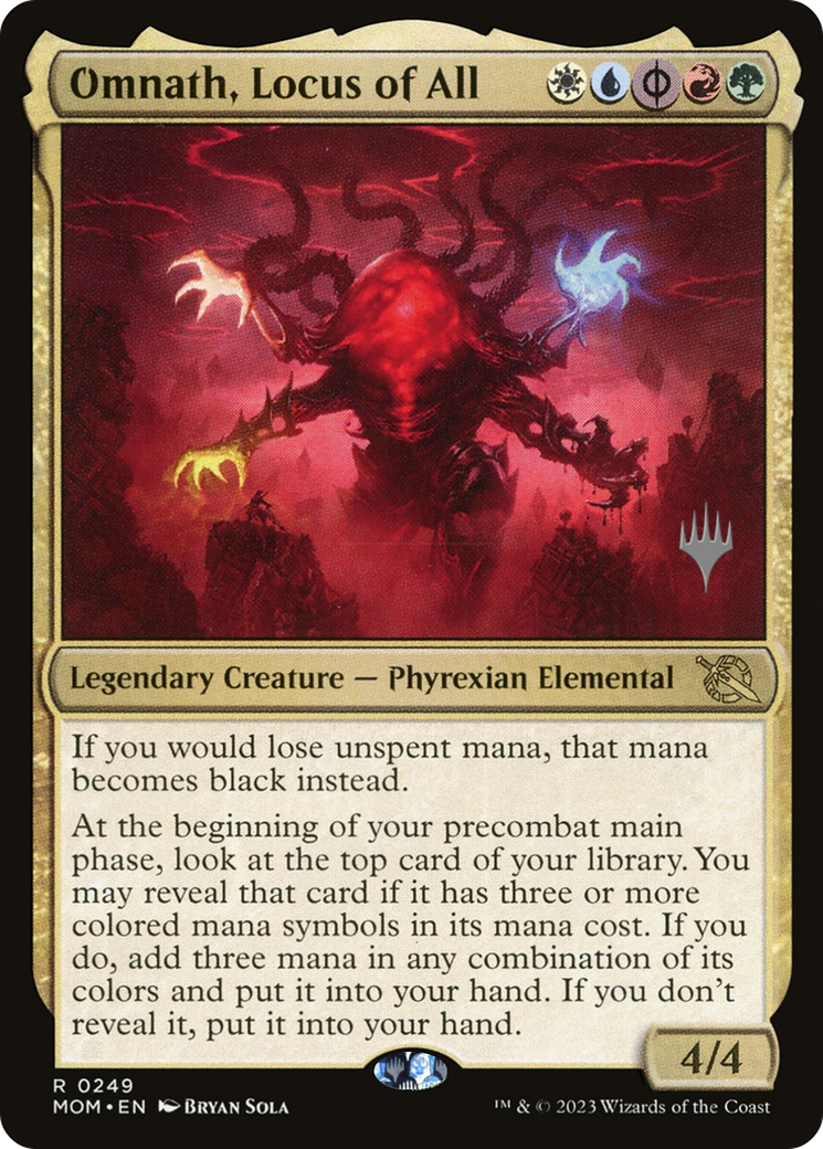 Omnath, Locus of All (Promo Pack) [March of the Machine Promos] | Tables and Towers