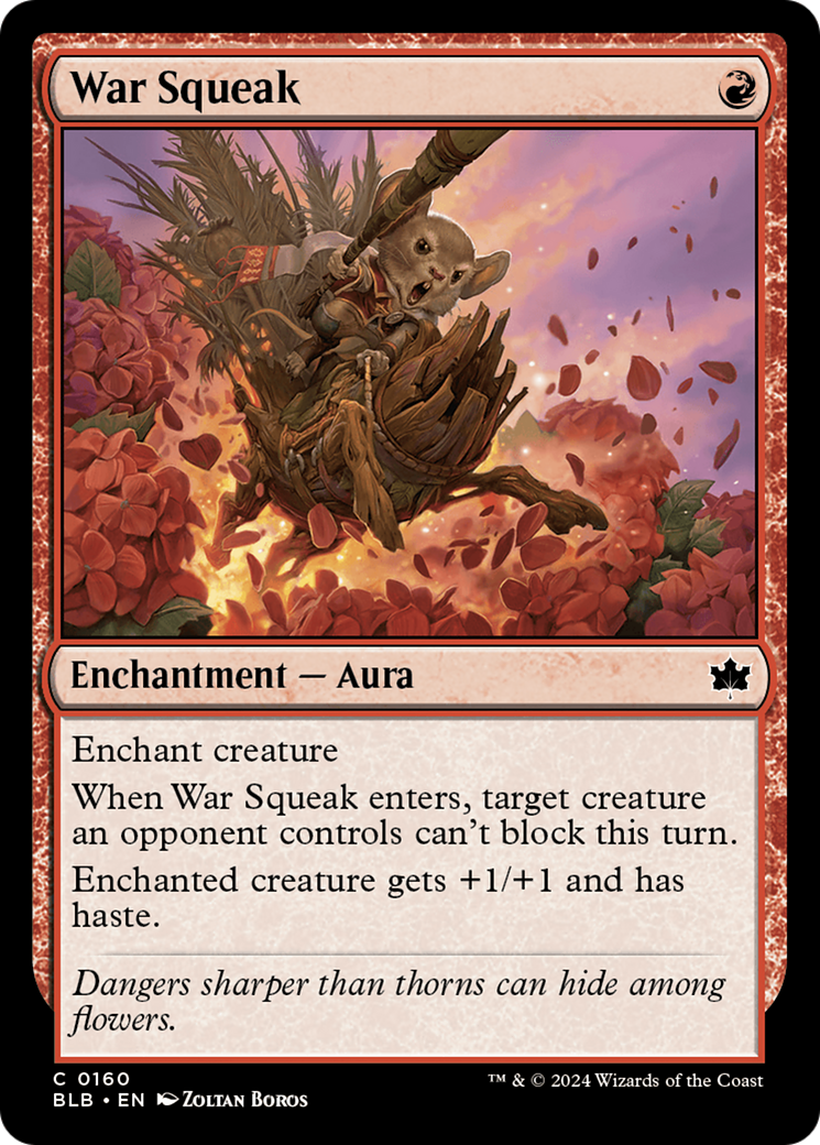 War Squeak [Bloomburrow] | Tables and Towers