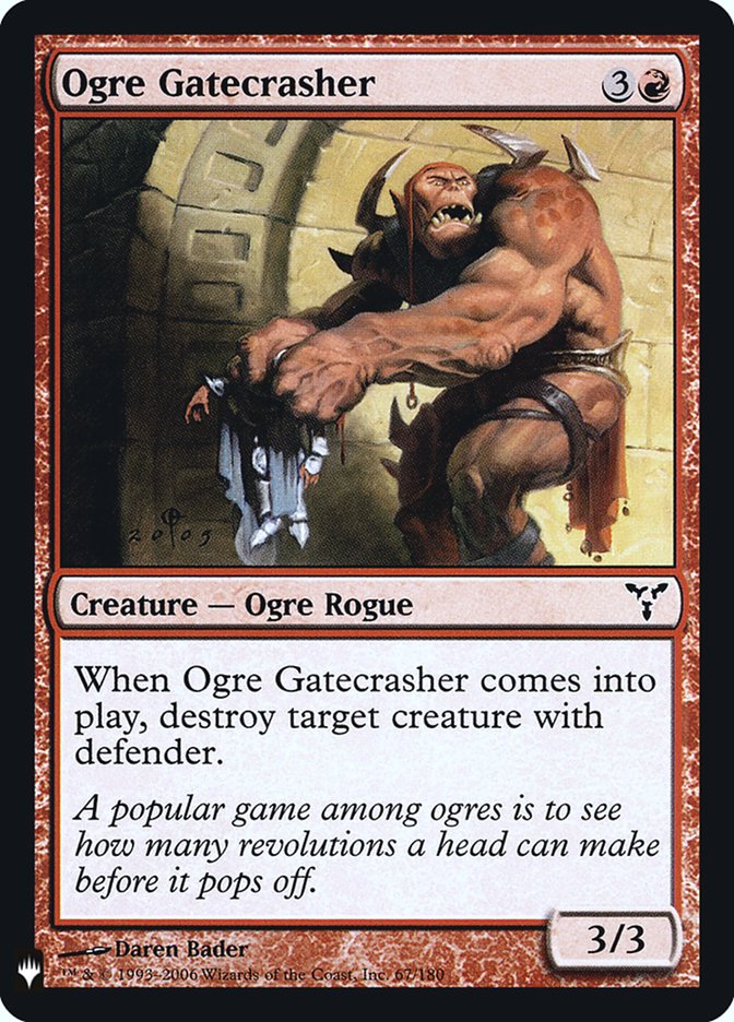 Ogre Gatecrasher [Mystery Booster] | Tables and Towers