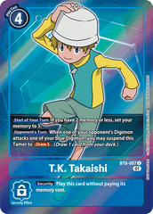 T.K. Takaishi [BT8-087] (Alternative Art - Box Topper) [New Awakening] | Tables and Towers