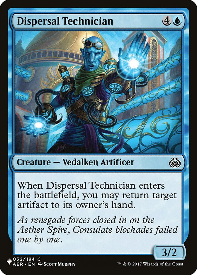 Dispersal Technician [The List] | Tables and Towers