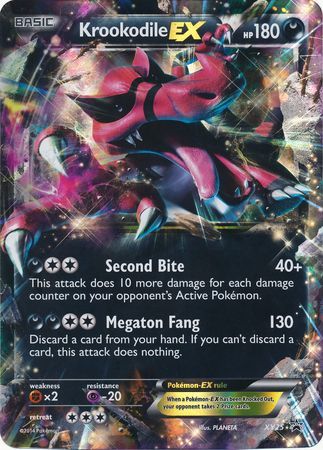 Krookodile EX (XY25) (Jumbo Card) [XY: Black Star Promos] | Tables and Towers