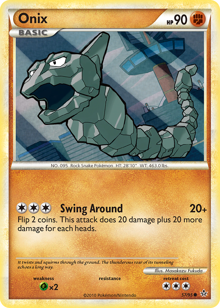 Onix (57/95) [HeartGold & SoulSilver: Unleashed] | Tables and Towers