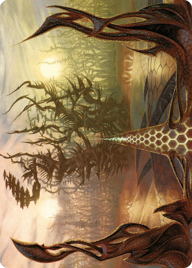 Thornglint Bridge Art Card [Modern Horizons 2 Art Series] | Tables and Towers