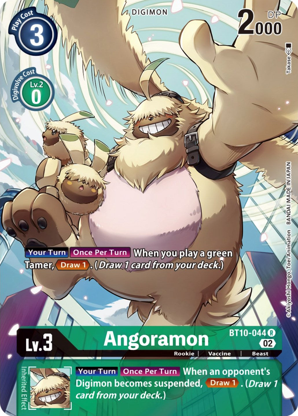 Angoramon [BT10-044] (Alternate Art) [Xros Encounter] | Tables and Towers