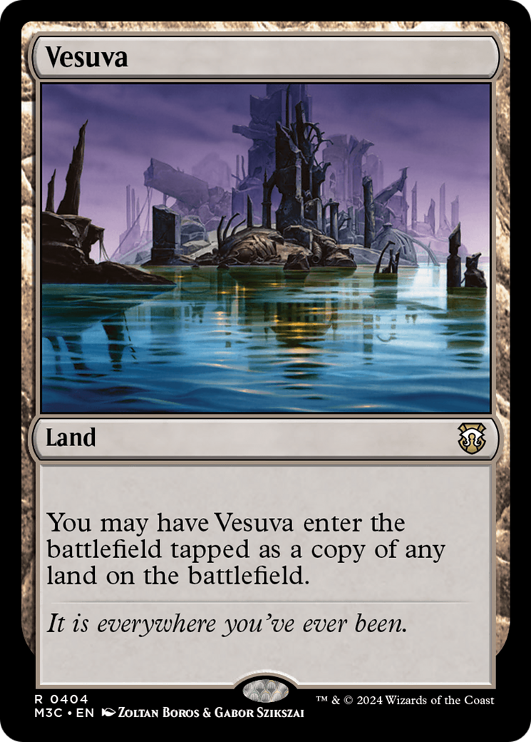 Vesuva (Ripple Foil) [Modern Horizons 3 Commander] | Tables and Towers