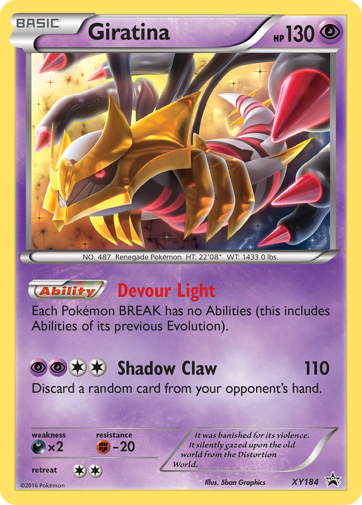 Giratina (XY184) [XY: Black Star Promos] | Tables and Towers