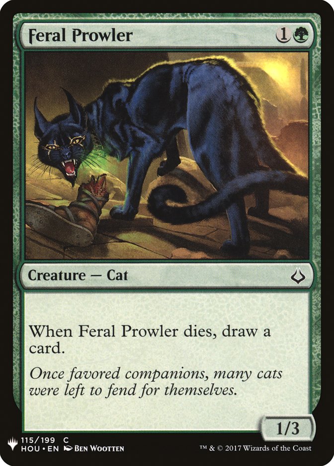 Feral Prowler [Mystery Booster] | Tables and Towers