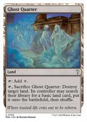 Ghost Quarter (White Border) [Mystery Booster 2] | Tables and Towers