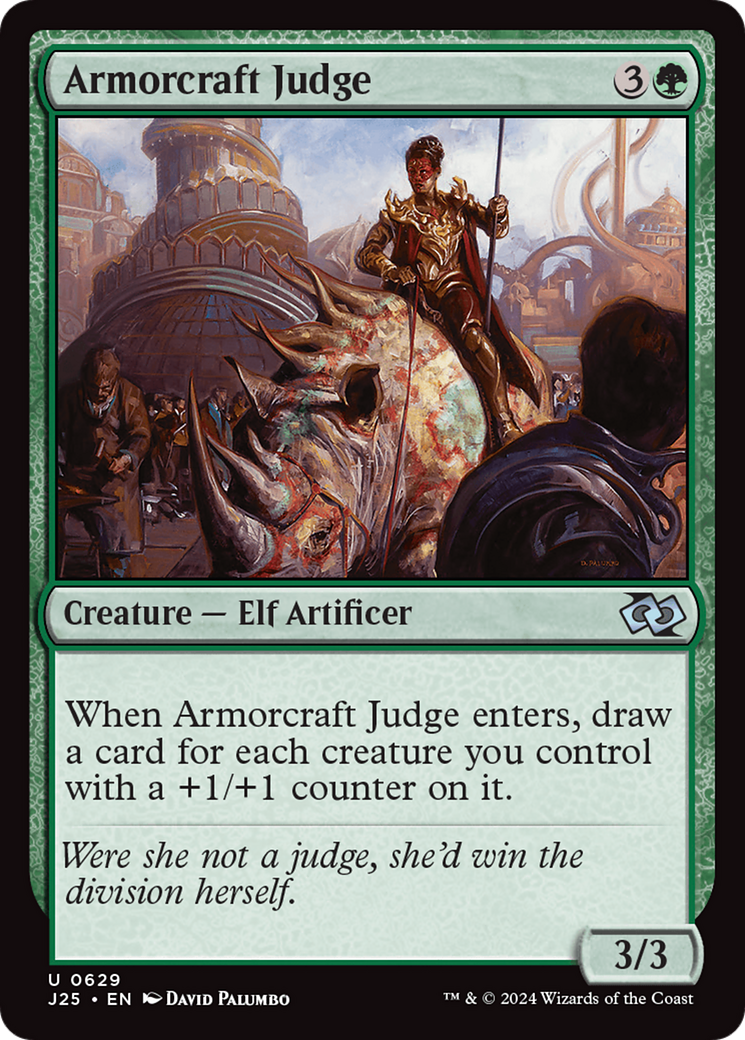 Armorcraft Judge [Foundations Jumpstart] | Tables and Towers