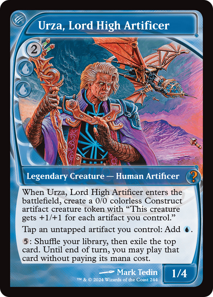 Urza, Lord High Artificer (Future Sight) [Mystery Booster 2] | Tables and Towers