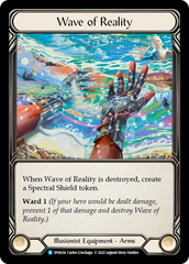 Wave of Reality [DYN214] (Dynasty)  Rainbow Foil | Tables and Towers