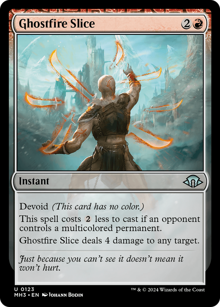 Ghostfire Slice [Modern Horizons 3] | Tables and Towers