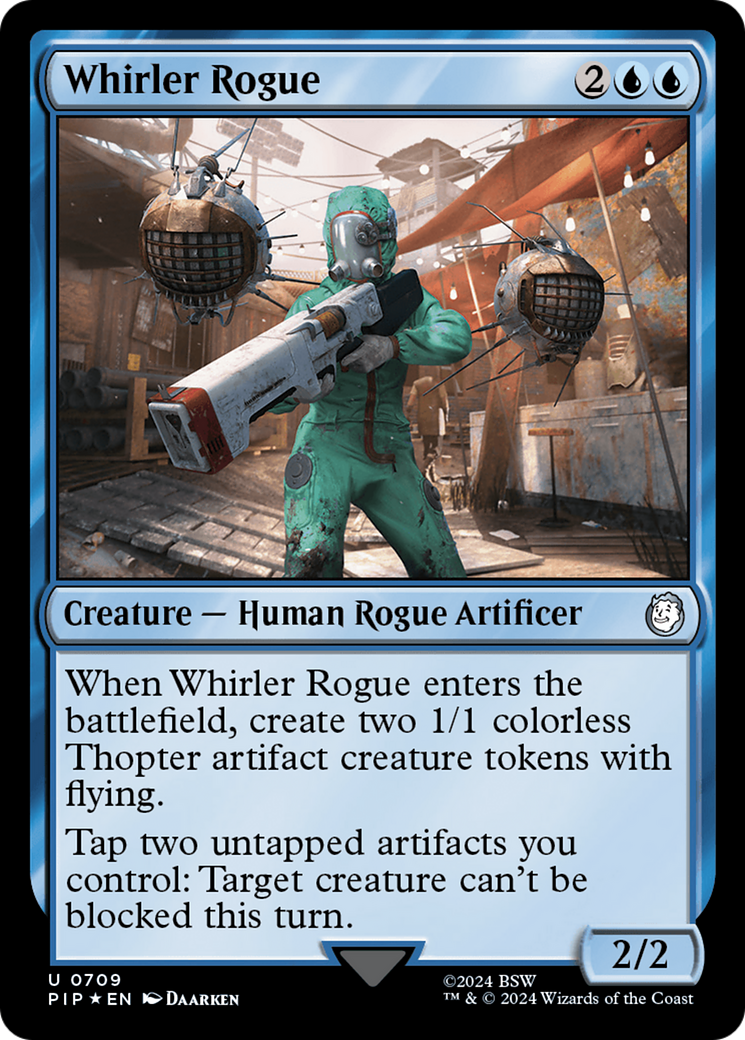 Whirler Rogue (Surge Foil) [Fallout] | Tables and Towers