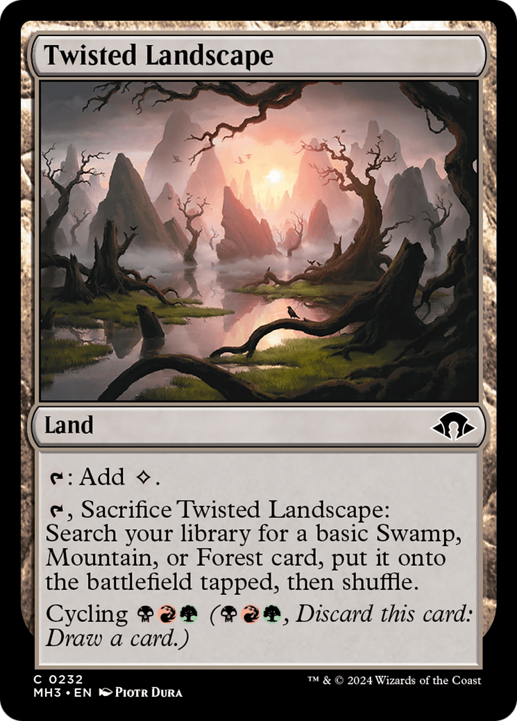 Twisted Landscape [Modern Horizons 3] | Tables and Towers