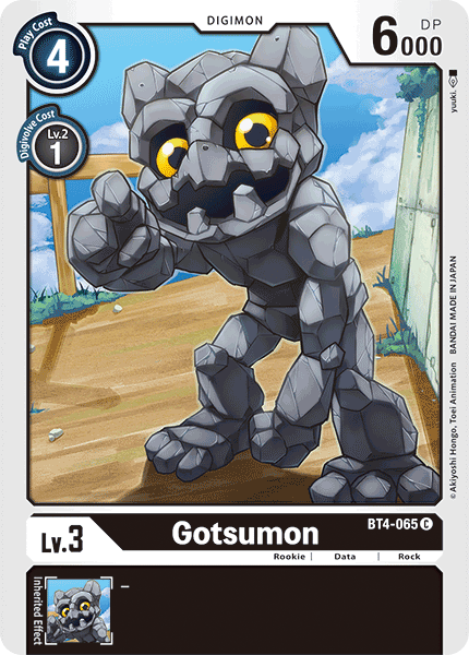 Gotsumon [BT4-065] [Great Legend] | Tables and Towers