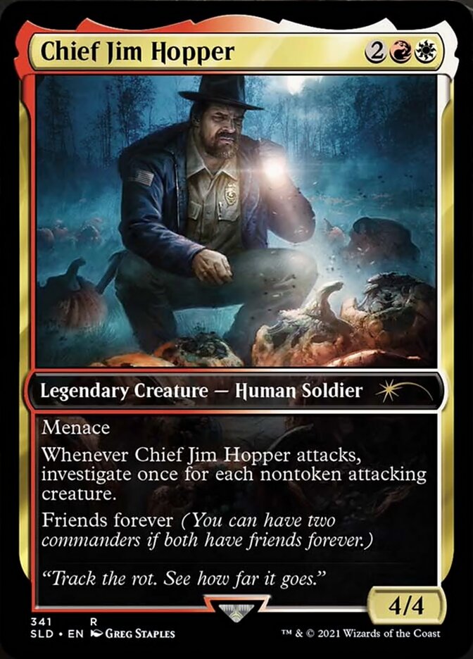 Chief Jim Hopper [Secret Lair Drop Series] | Tables and Towers