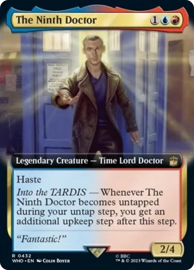 The Ninth Doctor (Extended Art) [Doctor Who] | Tables and Towers