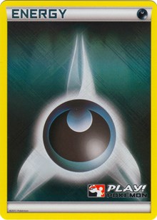 Darkness Energy (2011 Play Pokemon Promo) [League & Championship Cards] | Tables and Towers