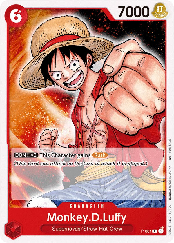 Monkey.D.Luffy (Promotion Pack 2022) [One Piece Promotion Cards] | Tables and Towers