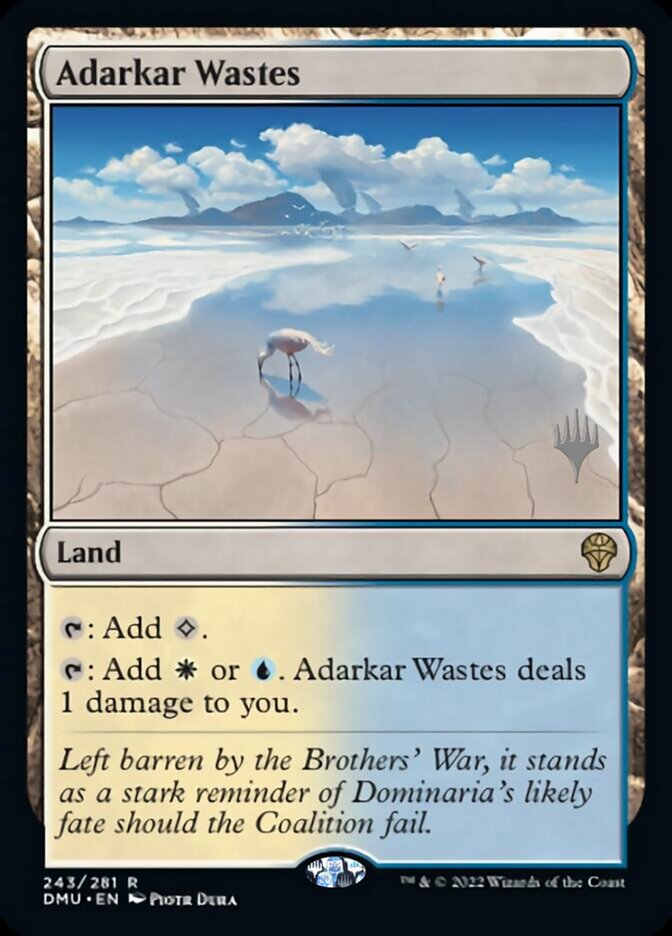 Adarkar Wastes (Promo Pack) [Dominaria United Promos] | Tables and Towers