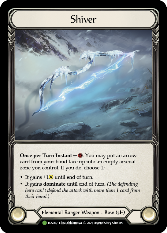 Shiver [LGS067] (Promo)  Cold Foil | Tables and Towers