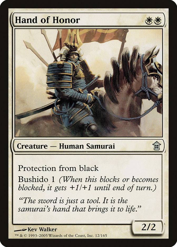 Hand of Honor [Saviors of Kamigawa] | Tables and Towers