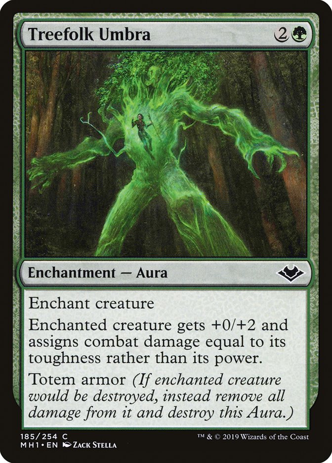 Treefolk Umbra [Modern Horizons] | Tables and Towers