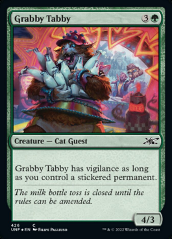 Grabby Tabby (Galaxy Foil) [Unfinity] | Tables and Towers