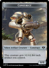 Clue // Construct (0041) Double-Sided Token [Commander Masters Tokens] | Tables and Towers