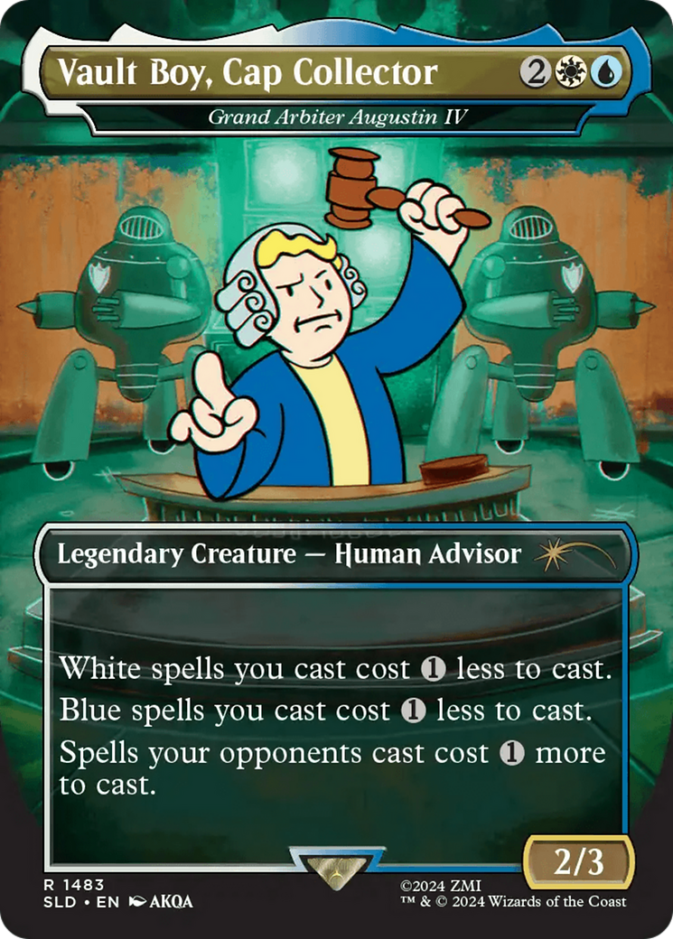 Vault Boy, Cap Collector - Grand Arbiter Augustin IV [Secret Lair Drop Series] | Tables and Towers