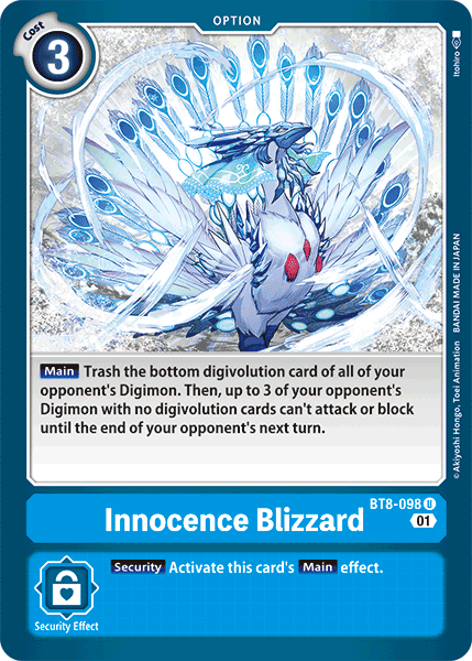 Innocence Blizzard [BT8-098] [New Awakening] | Tables and Towers