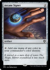 Arcane Signet [Phyrexia: All Will Be One Commander] | Tables and Towers