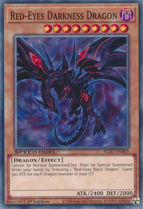 Red-Eyes Darkness Dragon [SGX3-ENB01] Common | Tables and Towers