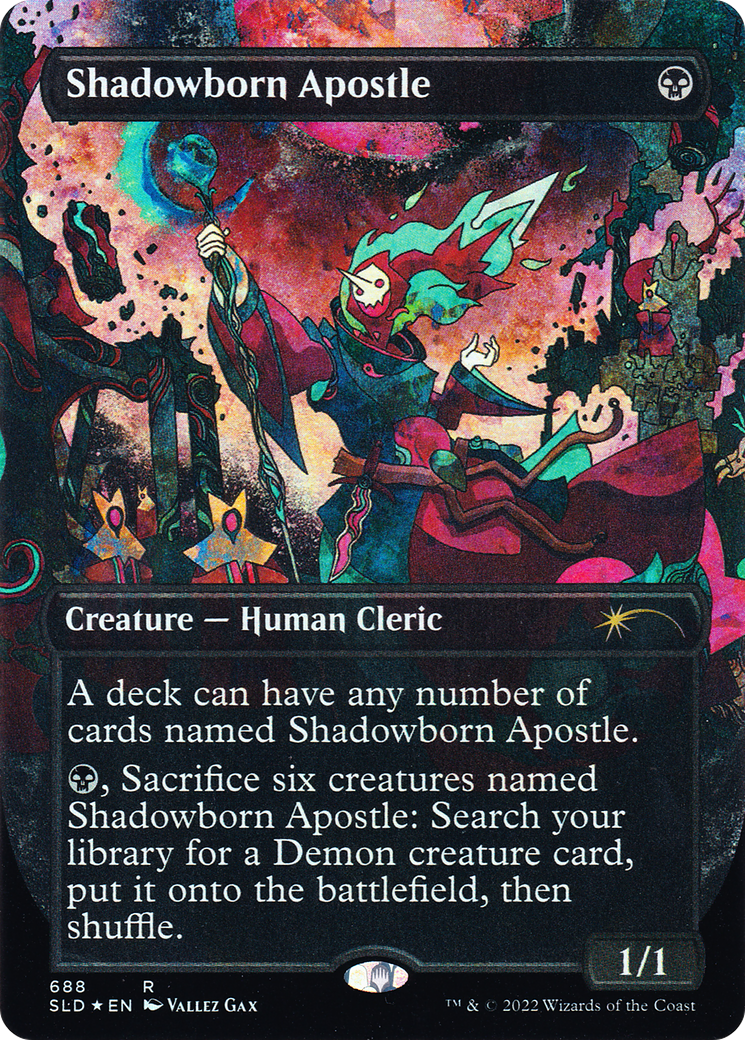 Shadowborn Apostle (688) (Borderless) [Secret Lair Drop Promos] | Tables and Towers