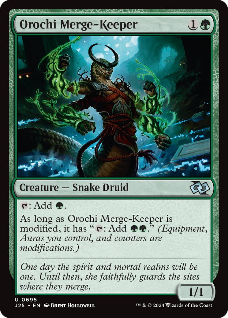 Orochi Merge-Keeper [Foundations Jumpstart] | Tables and Towers