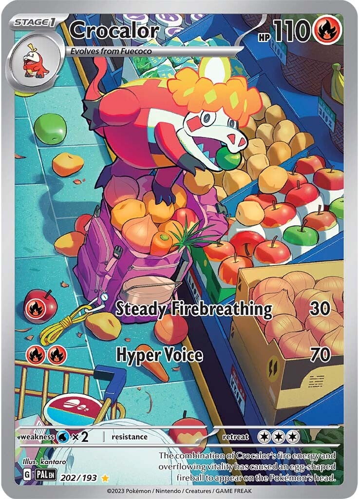 Crocalor (202/193) [Scarlet & Violet: Paldea Evolved] | Tables and Towers