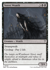 Street Wraith (White Border) [Mystery Booster 2] | Tables and Towers