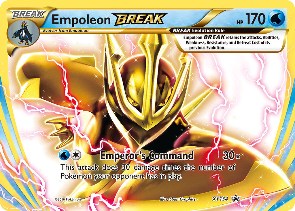 Empoleon BREAK (XY134) [XY: Black Star Promos] | Tables and Towers