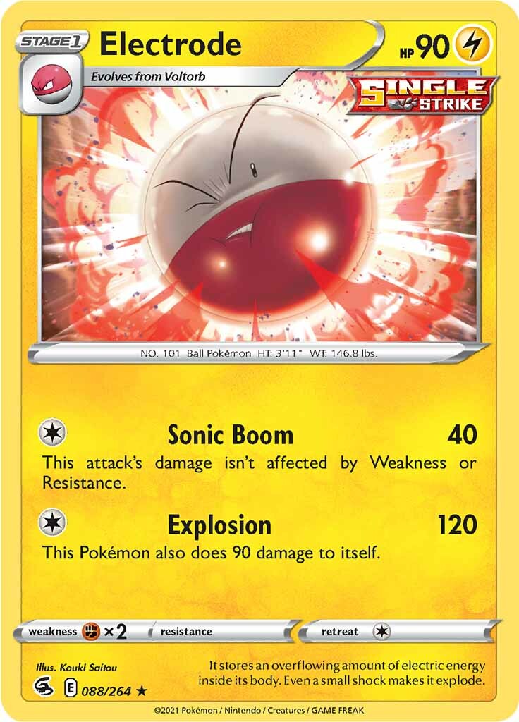 Electrode (088/264) [Sword & Shield: Fusion Strike] | Tables and Towers