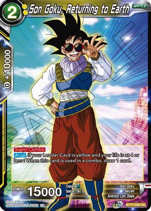 Son Goku, Returning to Earth (BT17-094) [Ultimate Squad] | Tables and Towers