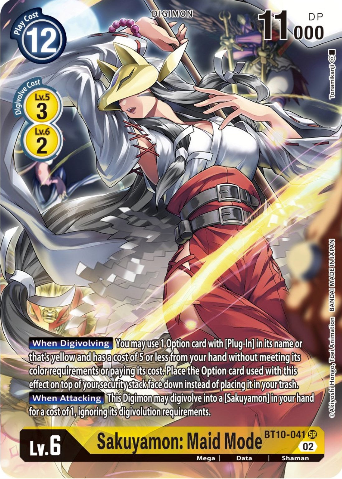 Sakuyamon: Maid Mode [BT10-041] (Alternate Art) [Xros Encounter] | Tables and Towers