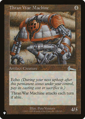 Thran War Machine [The List] | Tables and Towers