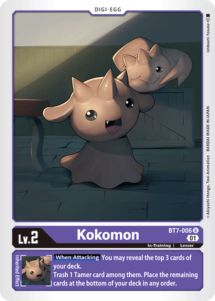 Kokomon [BT7-006] [Next Adventure] | Tables and Towers