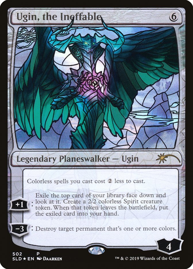 Ugin, the Ineffable (Stained Glass) [Secret Lair Drop Promos] | Tables and Towers